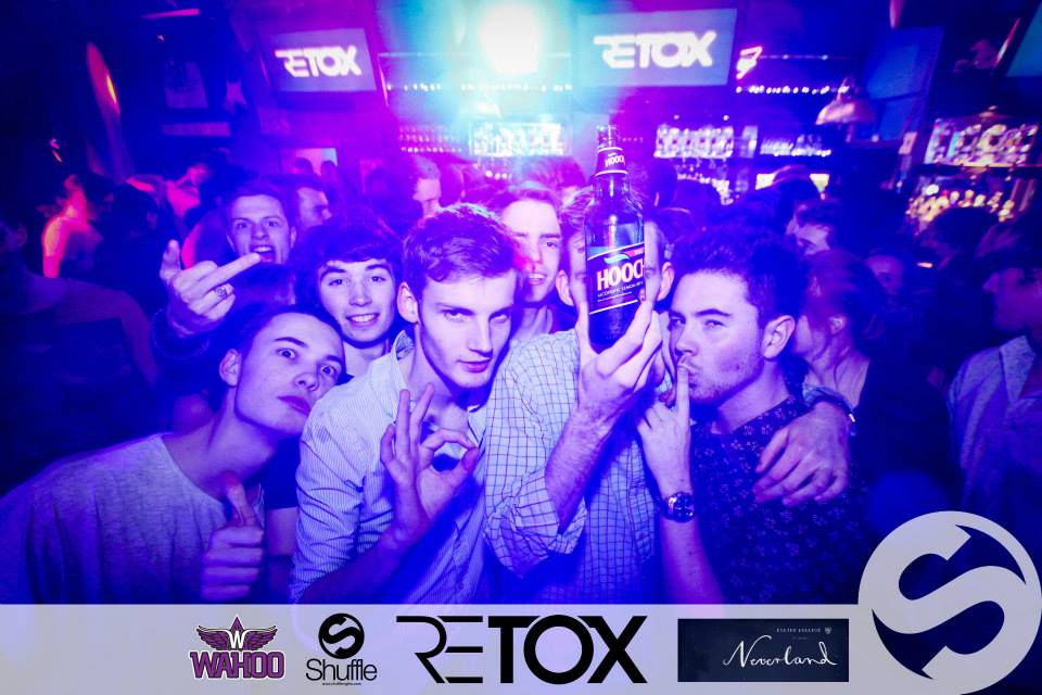 Why pose with Grey Goose when you have a perfectly reasonable alcopop?
