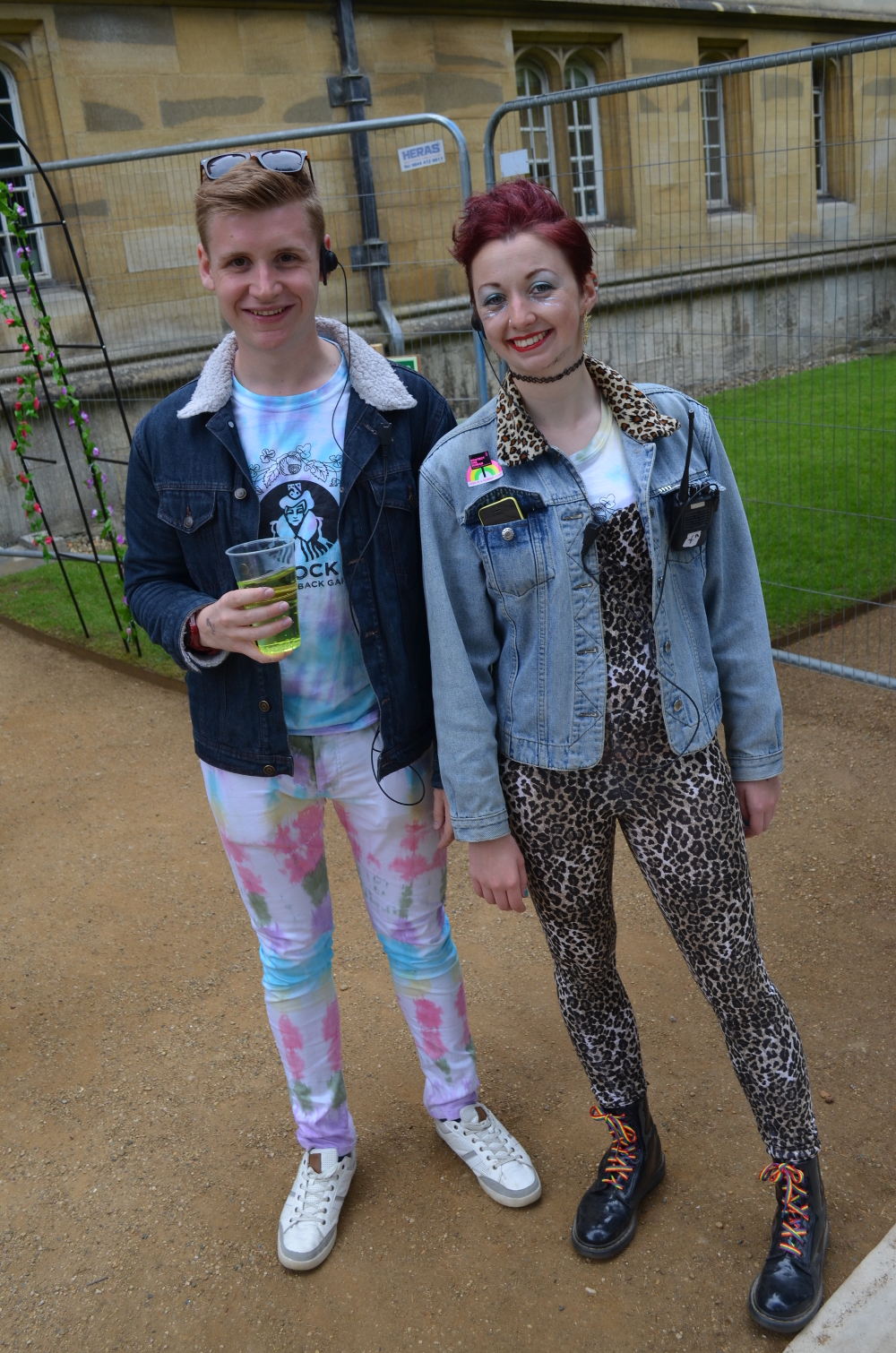 Even the staff we're really trendy