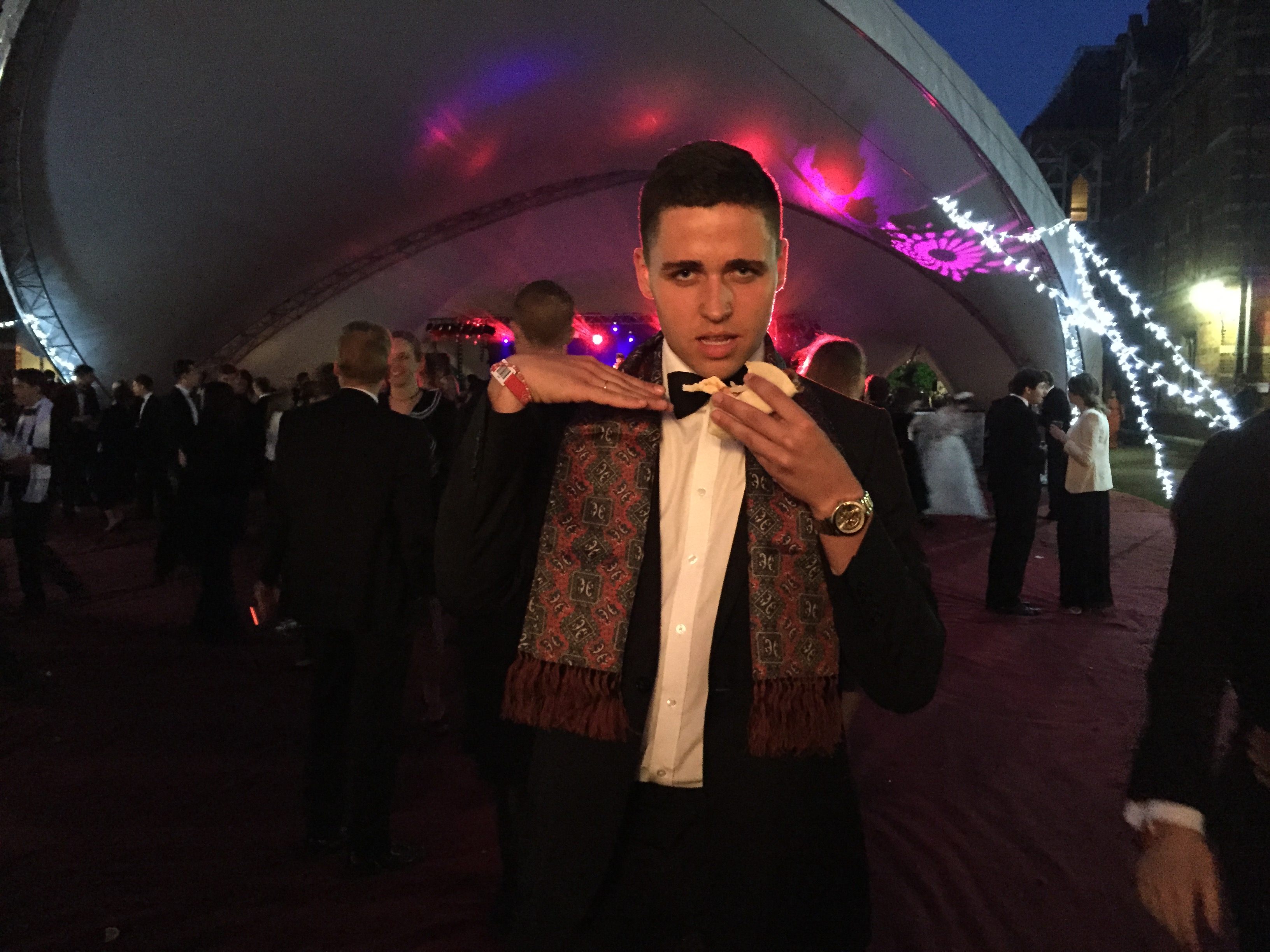 Out of the Blue celeb qualified for best dressed, obviously