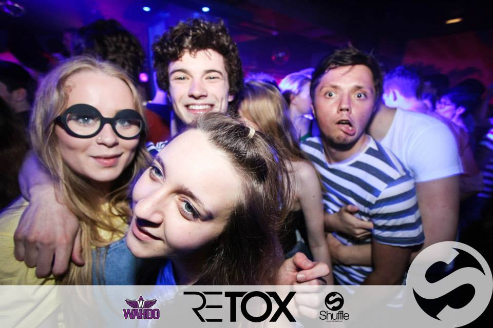 When the beat drops.