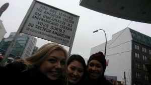 These students are so much happier knowing that they have left the American Sector.