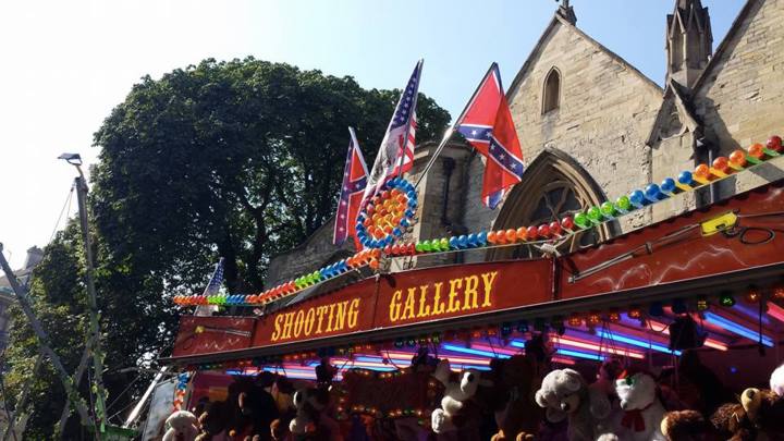 Confederate Flags at St Giles' Fair