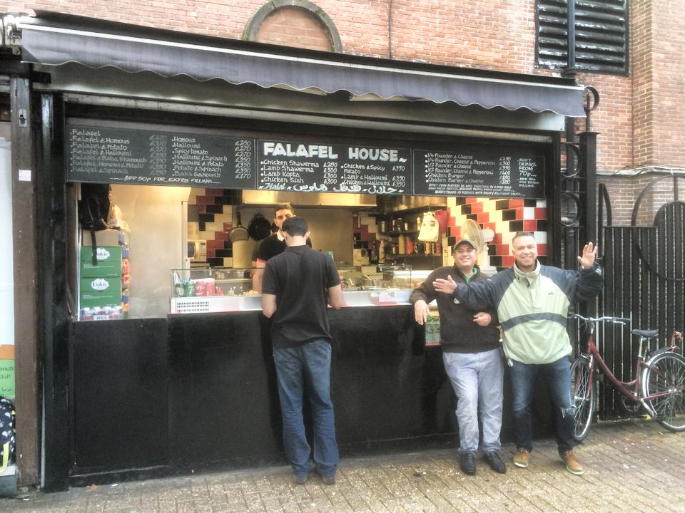 friendly falafel men :)