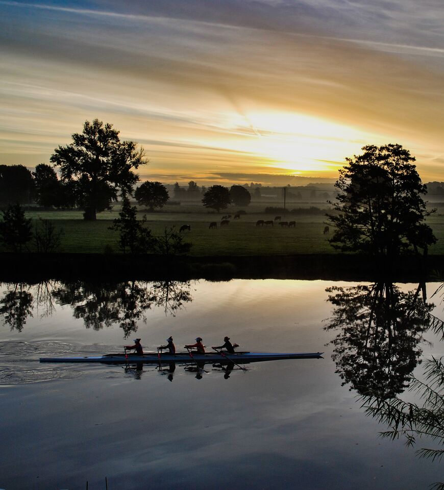 Early mornings aren't all bad