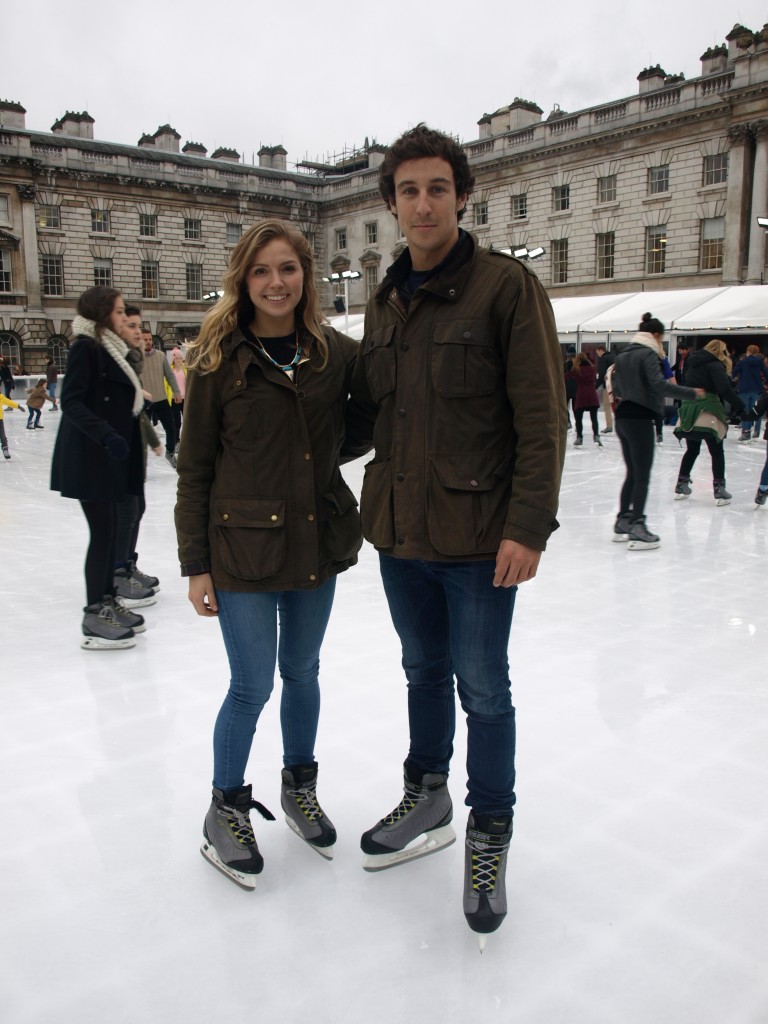 "He bought me a matching Barbour. I know, it's awful."