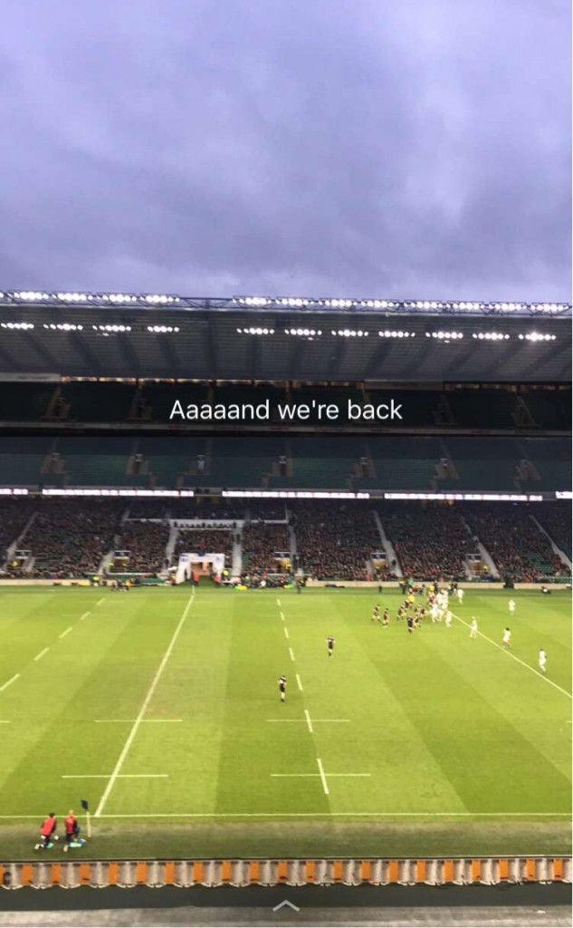 2nd Half underway!