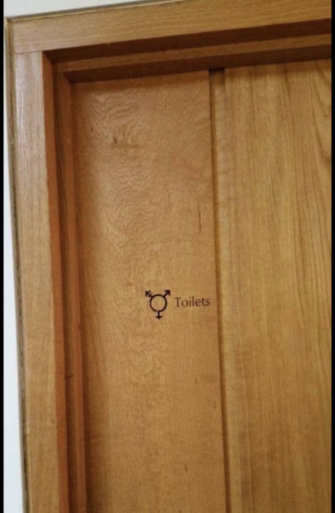Gender neutral toilets already exist at St Catz