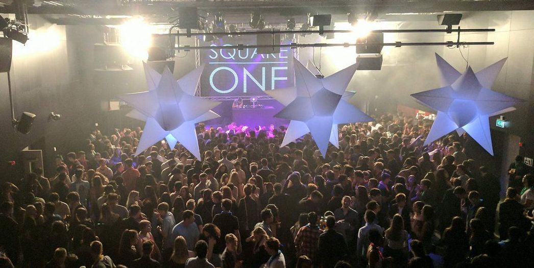 Image may contain: Festival, Club, Crowd