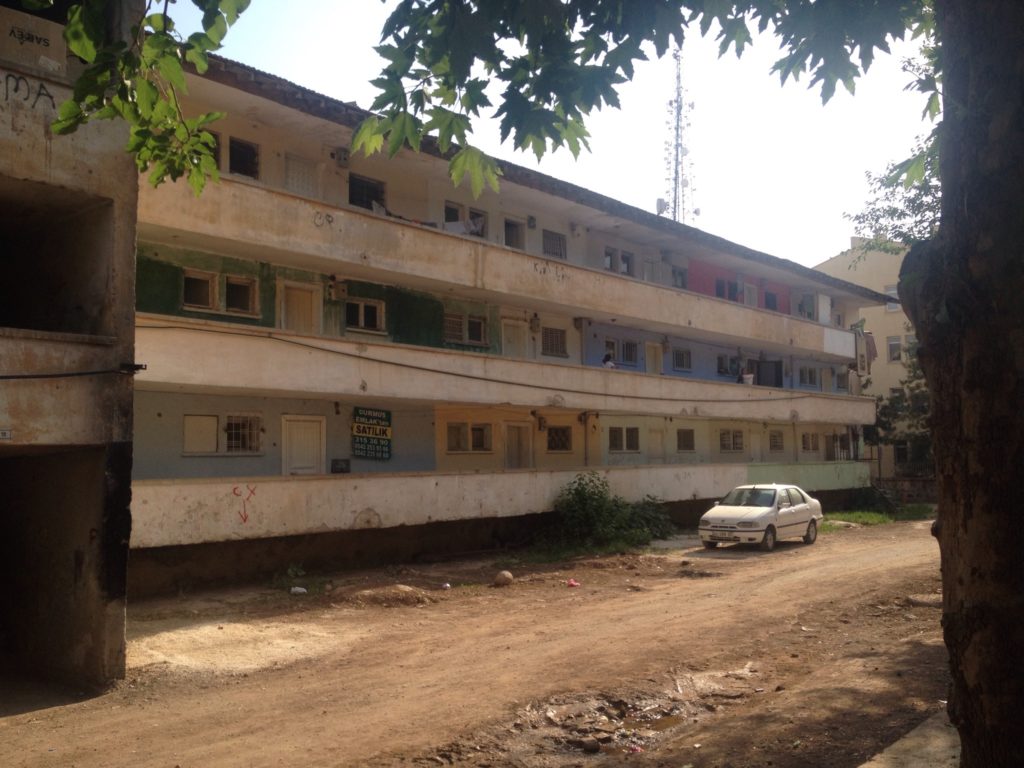 One of the Syrian residences in Sanliurfa, Turkey