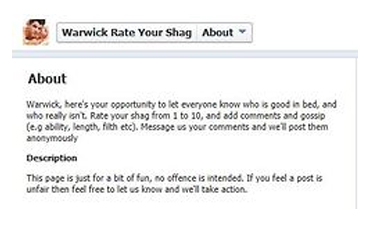 Rate Your Shag: does what it says on the tin...