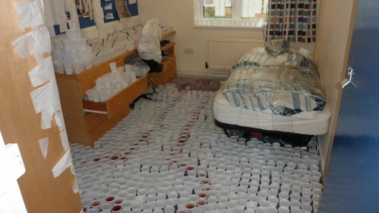 They won't be leaving their room unlocked for a while...