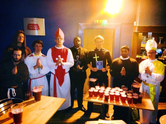 Monks just wanna have fun.