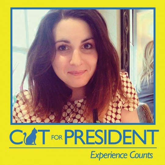 Purrrfect: Cat was warmly accepted into the SU's open arms.