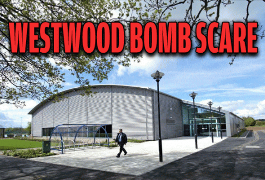 The Westwood Bomb scare occurred last October after a hoax call.