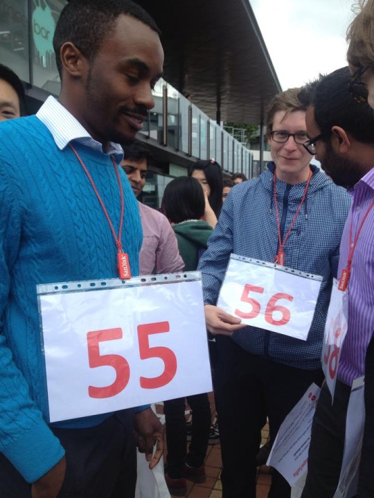 The rules were simple and many turned up on the day to be part of the event