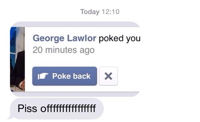 One of the dangers of the online equivalent of spitting at someone. 