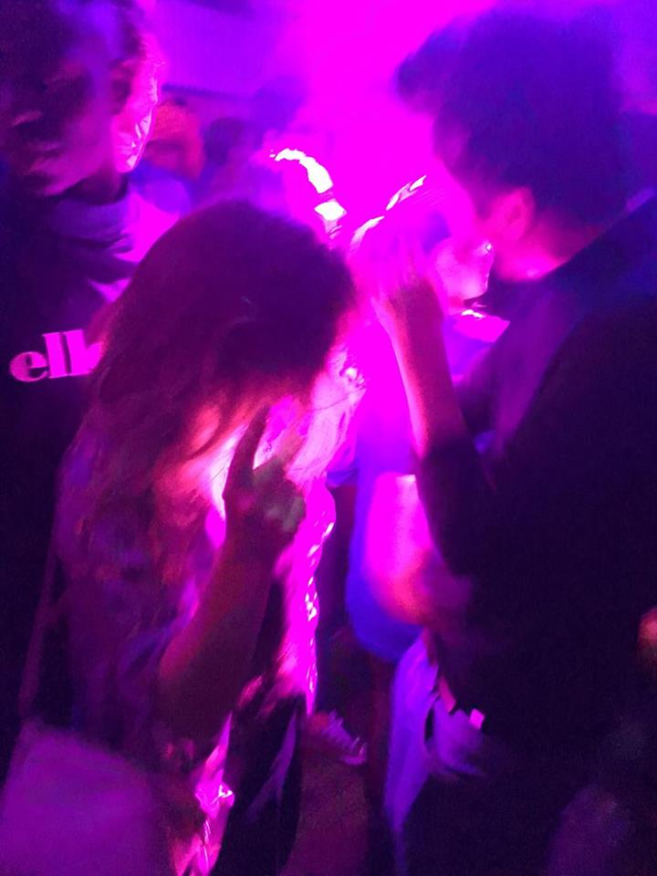 Perfecting the art of dancing to hide my face