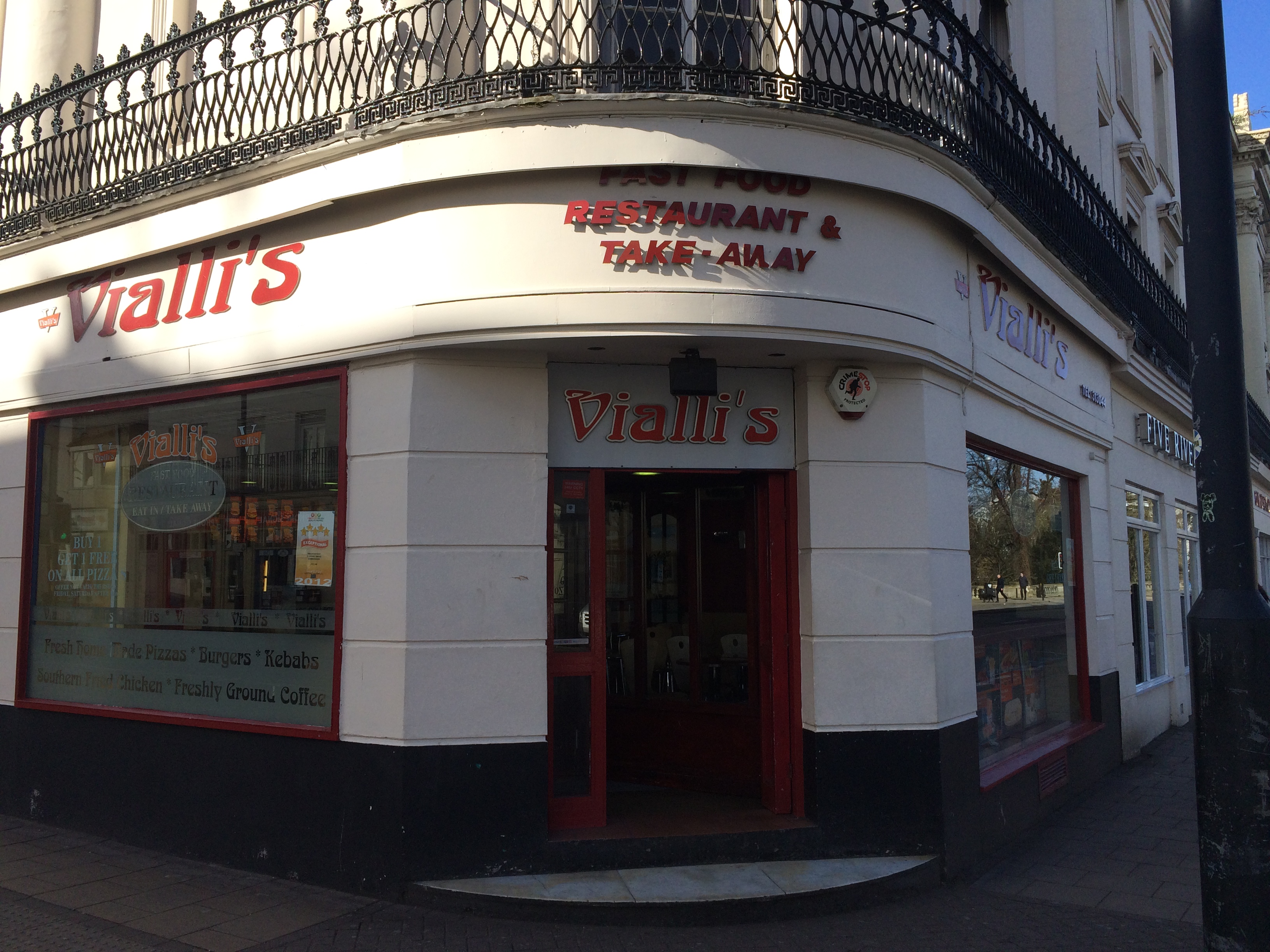 Vialli's fast food restaurant