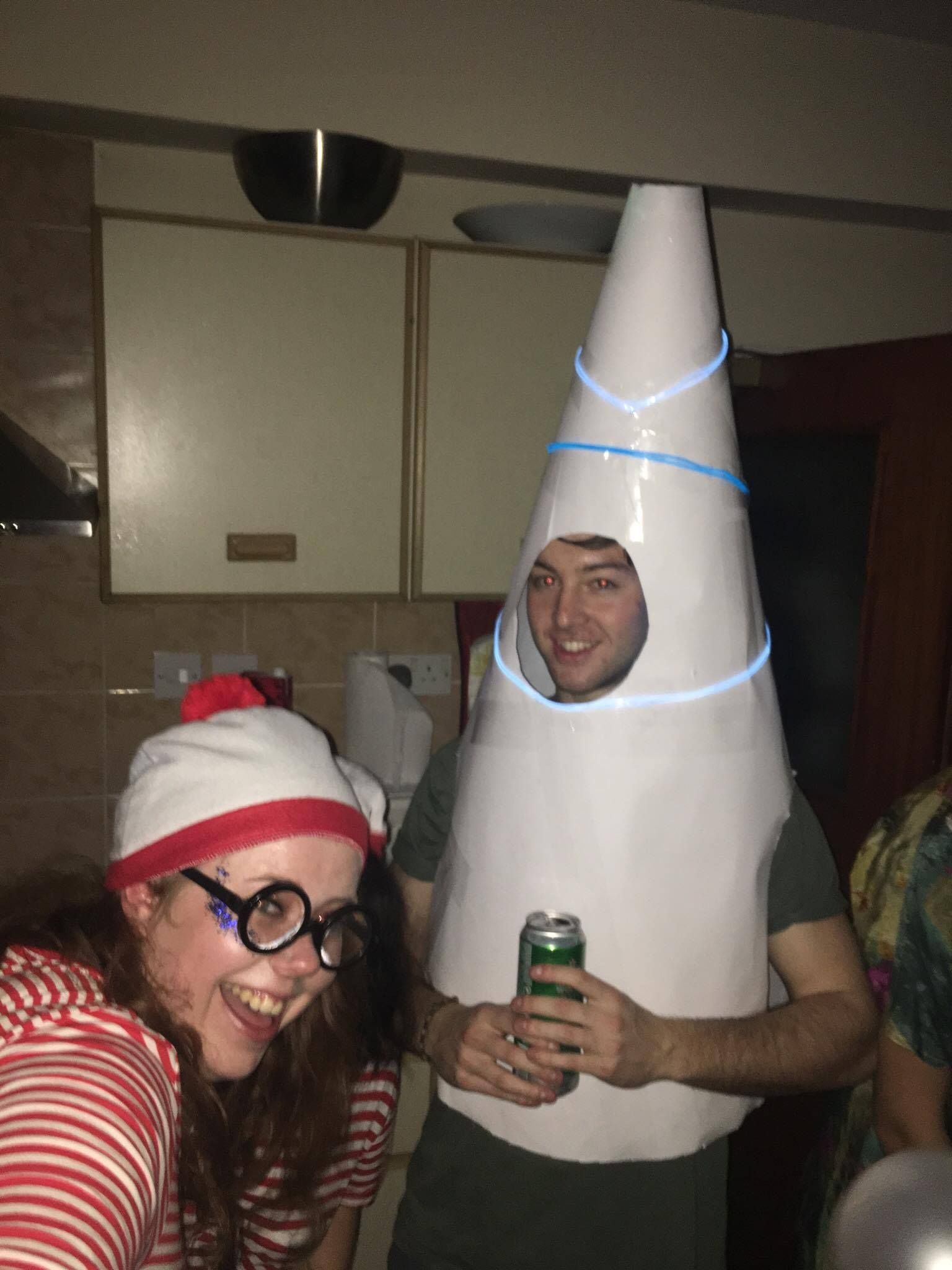 Image may contain: Party Hat, Hat, Human, Person, People