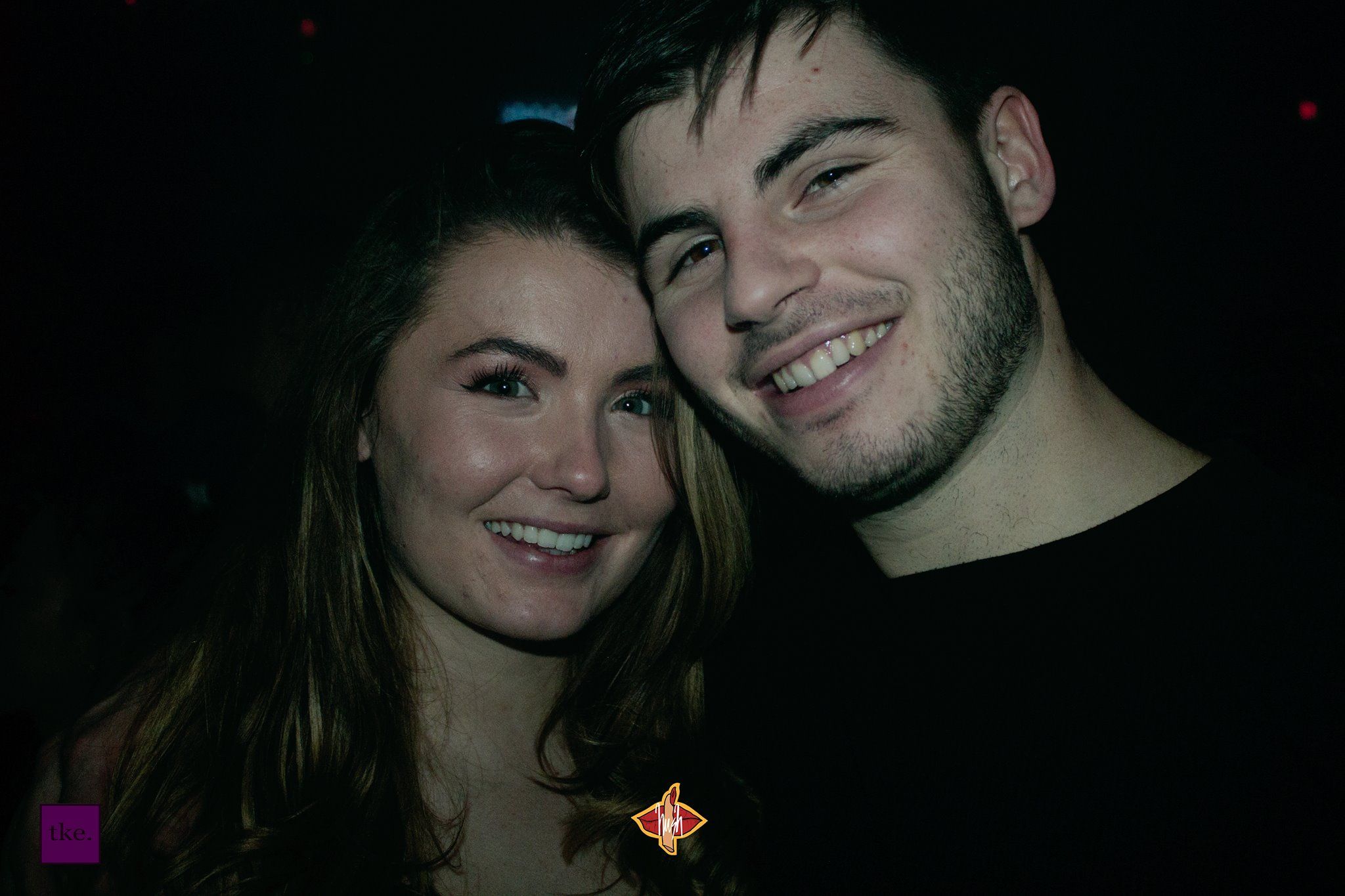 Image may contain: Face, Dimples, Night Life, Person, People, Human