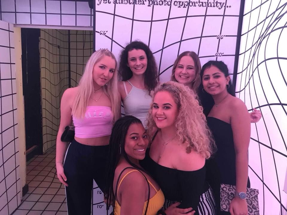 Image may contain: Woman, Girl, Female, Blonde, Smile, Portrait, Face, Person, People, Human