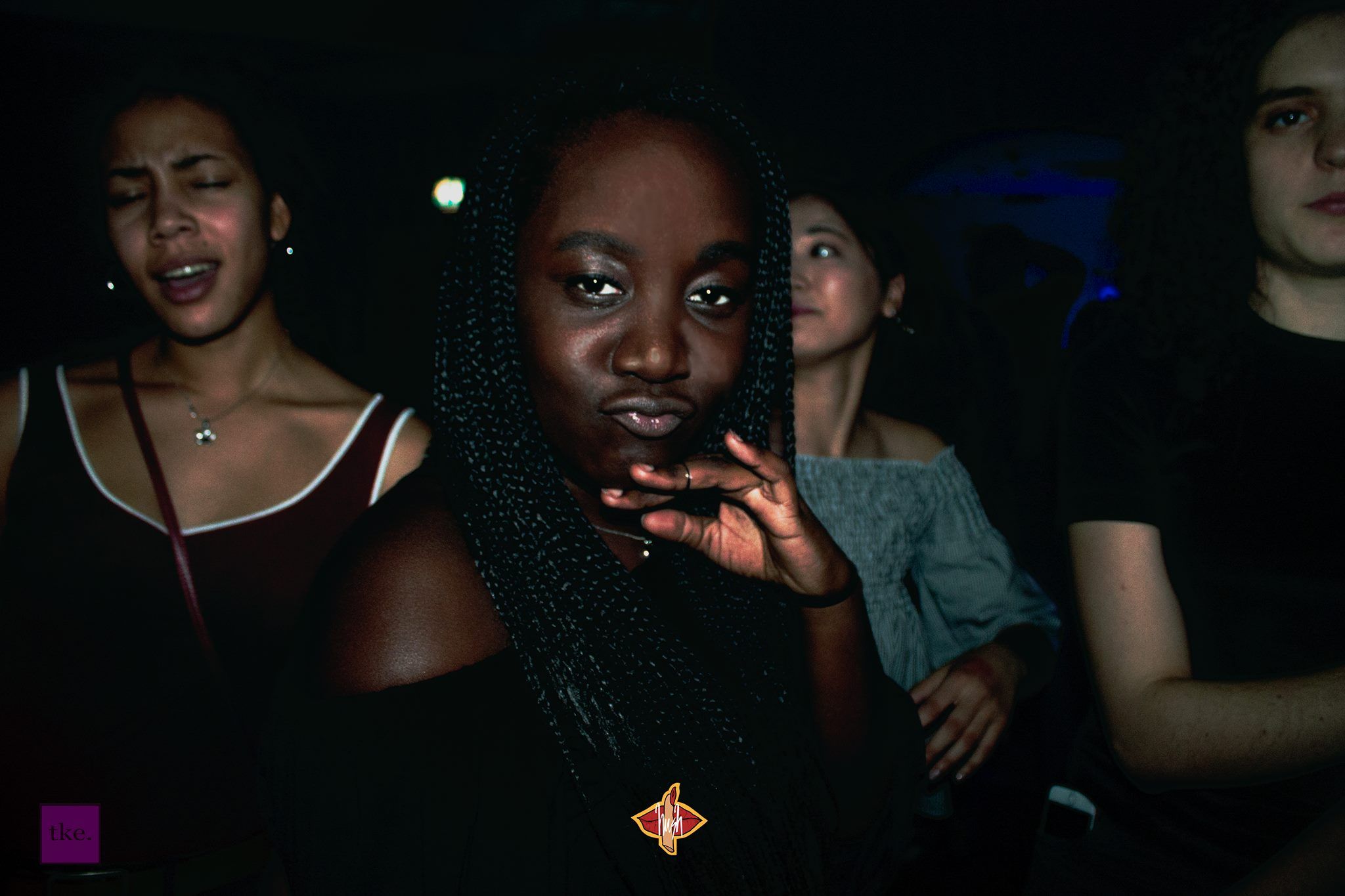 Image may contain: Woman, Girl, Female, Night Life, Night Club, Club, Arm, Person, People, Human