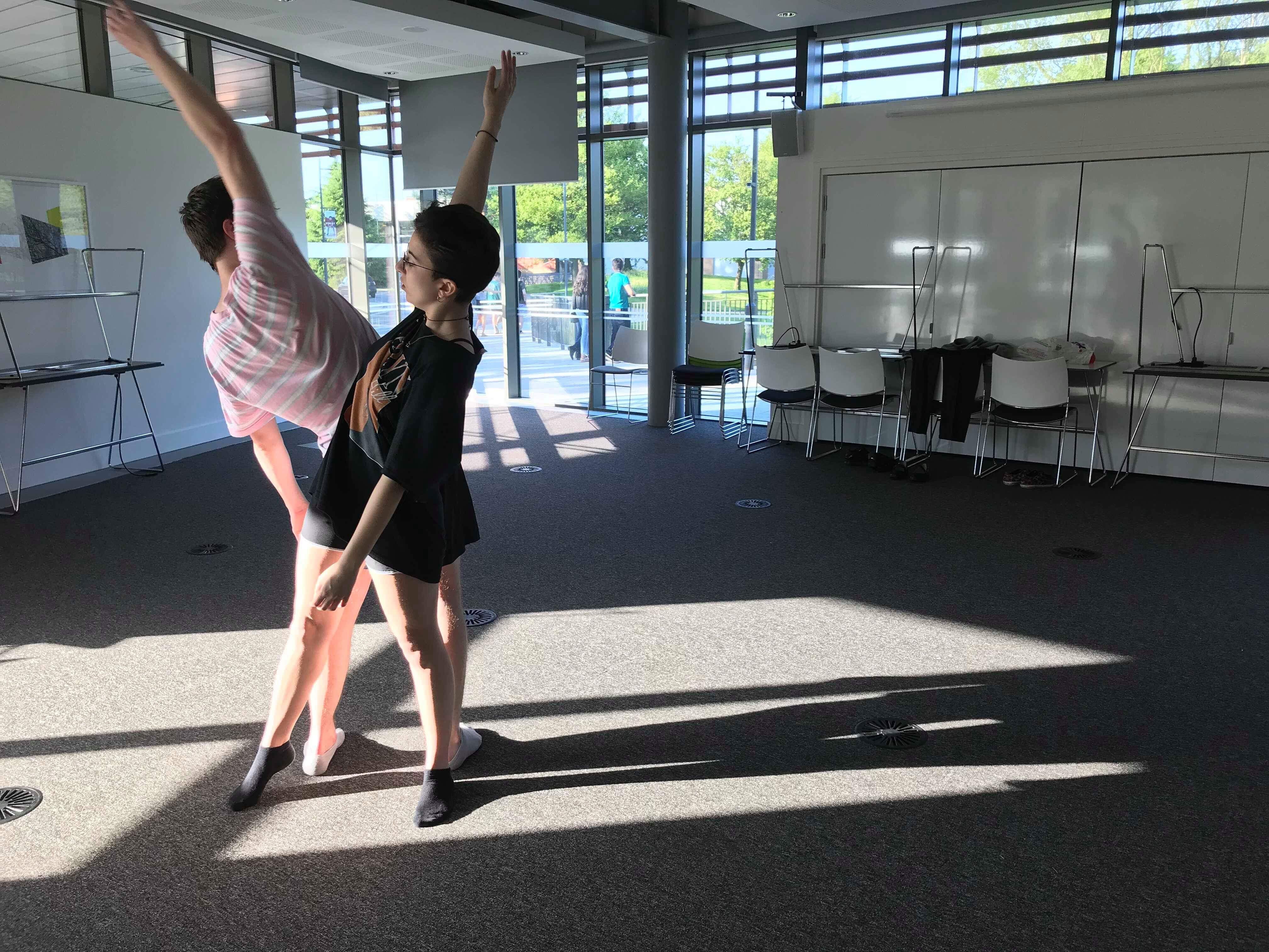 Image may contain: Yacht, Watercraft, Vessel, Transportation, Performer, Leisure Activities, Dance Pose, Dance, Ballet, Ballerina, Working Out, Sports, Sport, Exercise, Person, People, Human