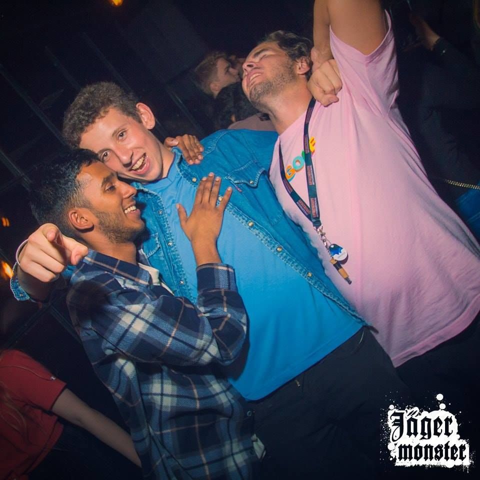 Image may contain: Back, Night Life, Night Club, Club, Party, Person, People, Human