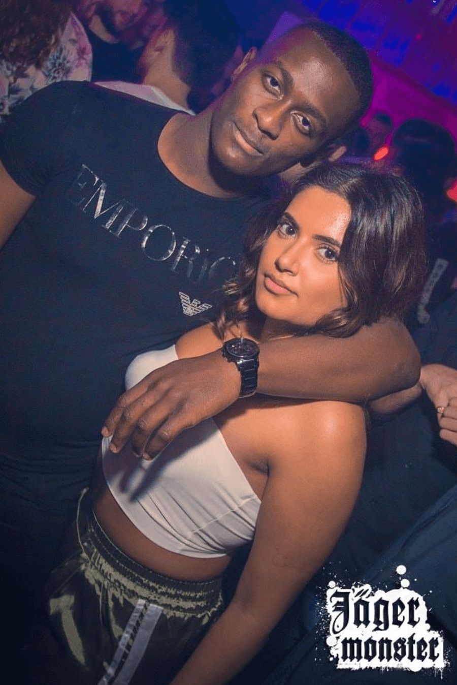 Image may contain: Apparel, Clothing, Night Club, Human, Person, Club