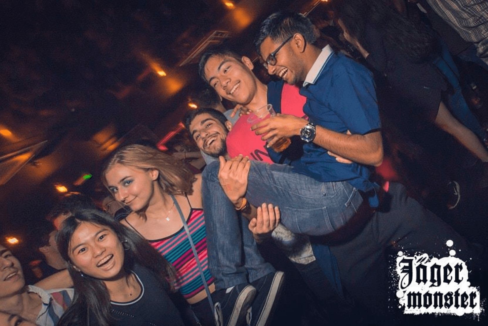 Image may contain: Disco, Night Life, Night Club, Party, Club, Human, Person