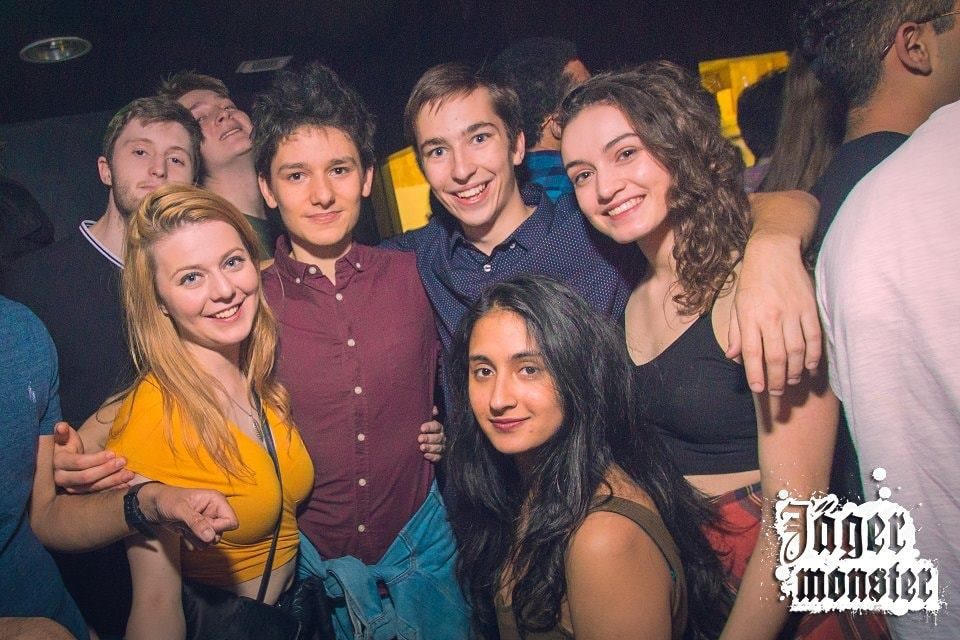Image may contain: Night Club, Night Life, Club, Party, Human, Person