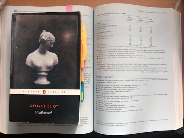 Image may contain: Human, Person, Text, Novel, Book