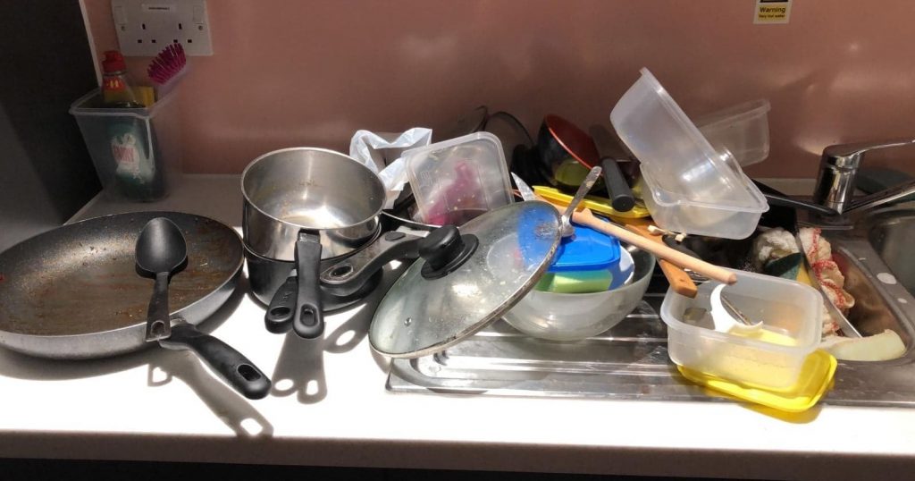 Image may contain: Shelf, Cutlery, Spoon, Pottery, Food, Dish, Meal, Bowl
