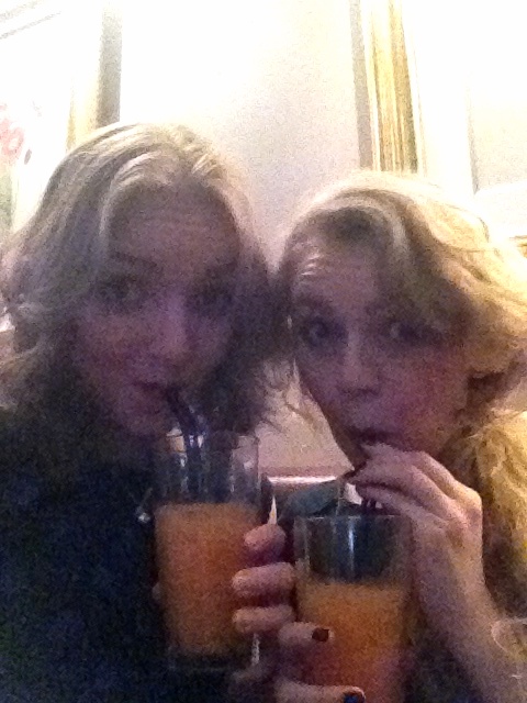 2-for-1 Tequila Sunrises in Parish.. so cheap, we may as well get two more, right?