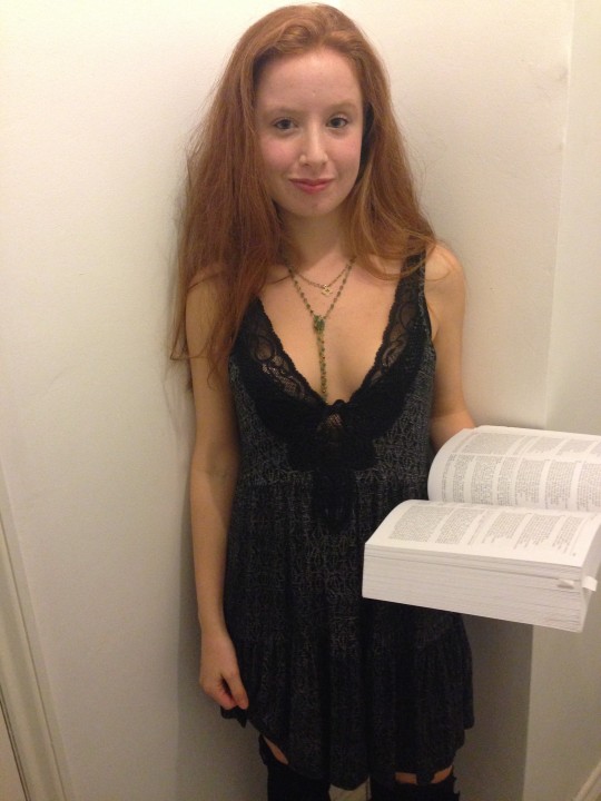 Alice, 2nd year English literature student