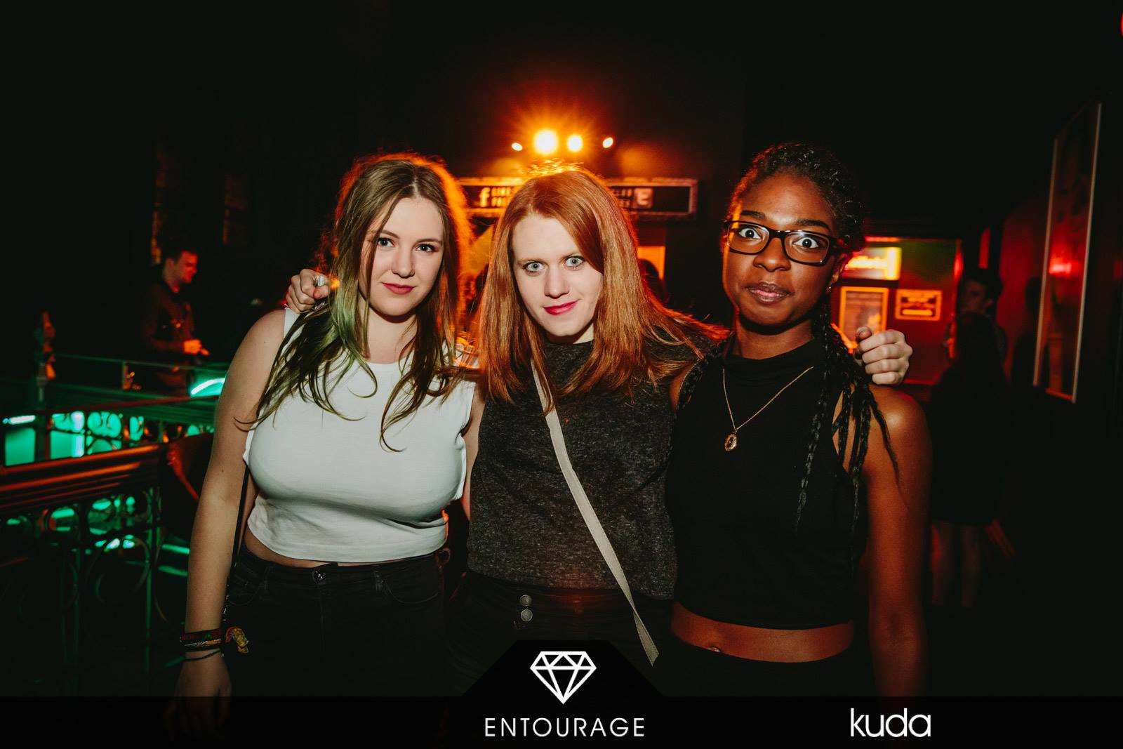 Wide-eyed party people