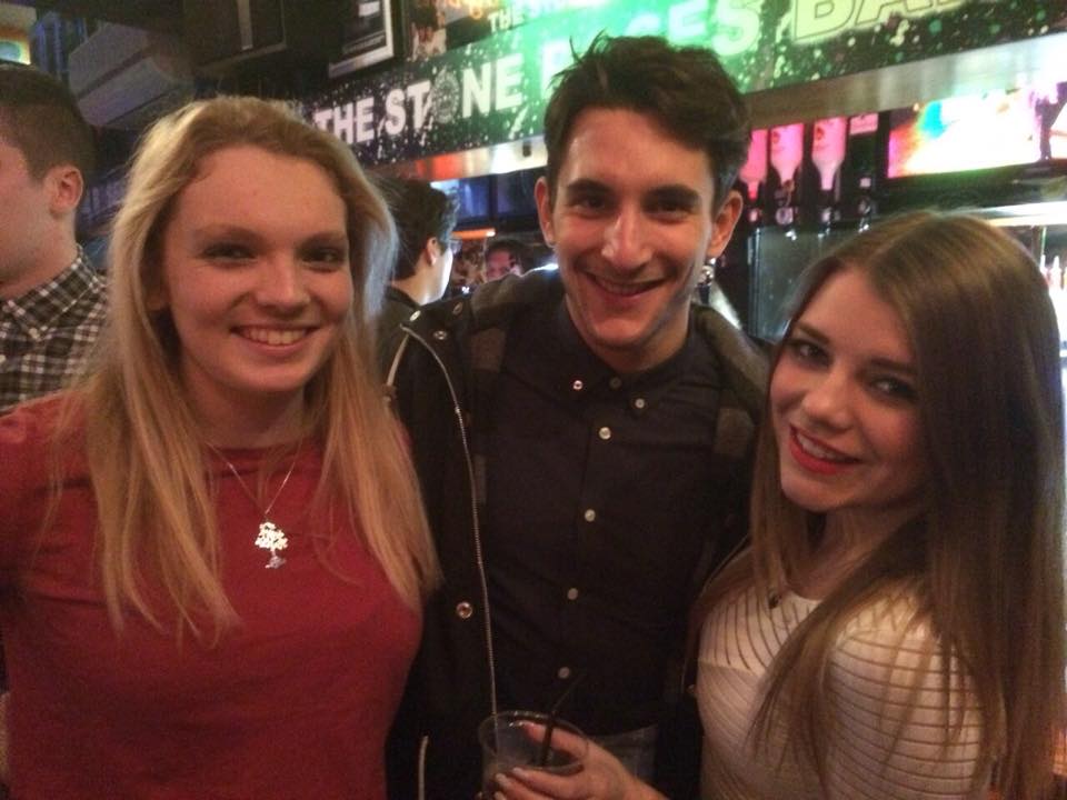A jolly night out with some 'cheeky' trebles.