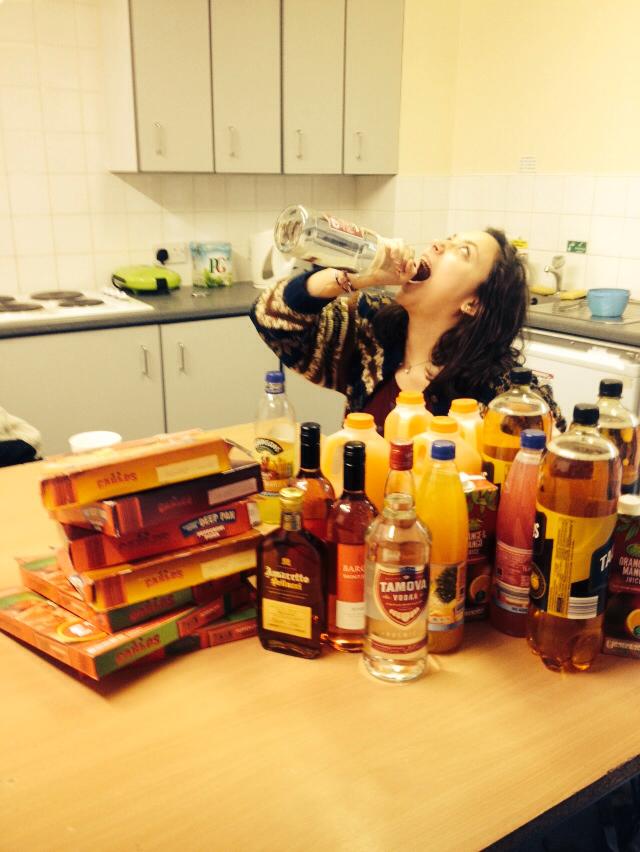 You will need: copious supplies of food and drink.