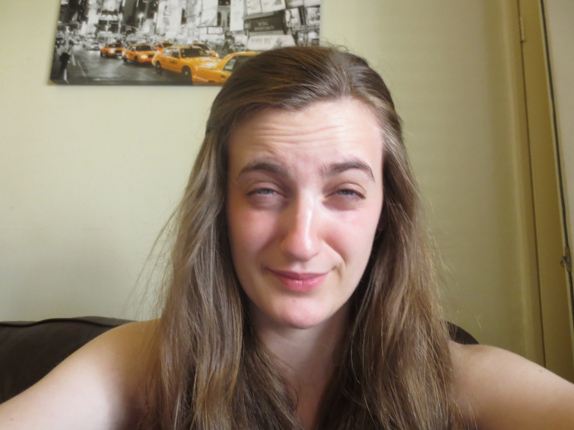 The 'I'm in immense pain' look