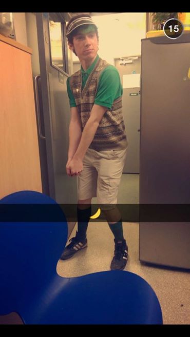 You'll probably end up buying a stupid outfit like this dickhead too