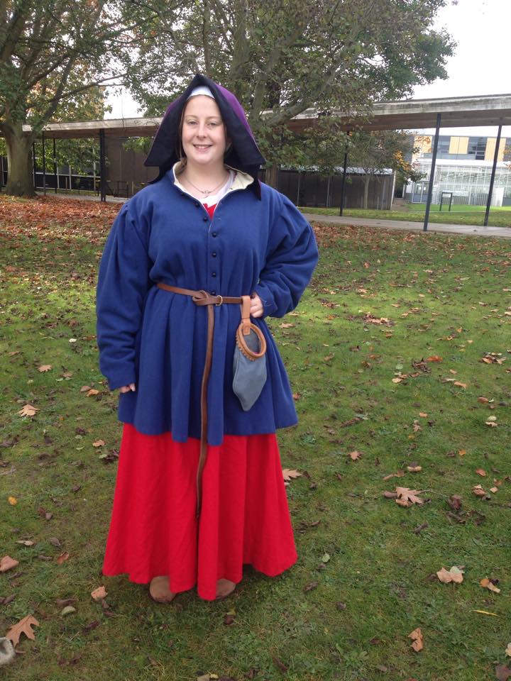 3rd Year Leah in authentic costume.