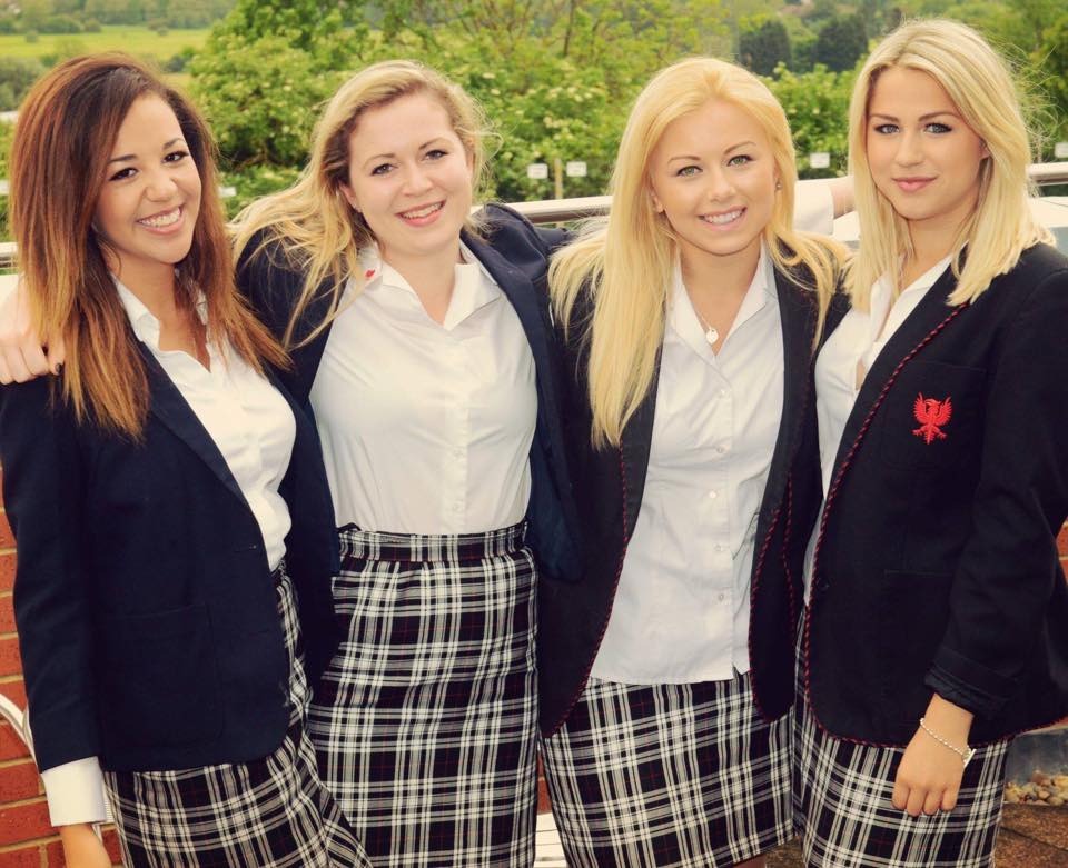 Alexandra, Second from Right, Bedford Modern School