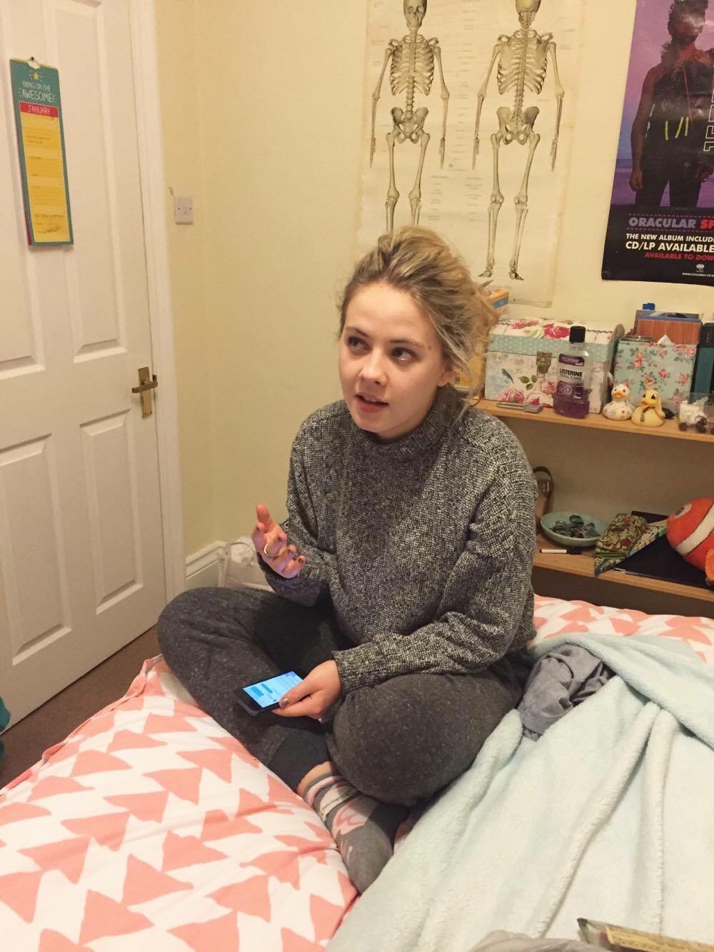 Ellie, English and Philosophy, Second year