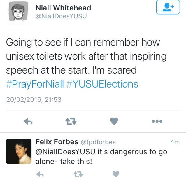 If anything the toilets were a more important issue than the results