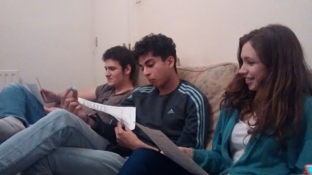 From left to right: a stoic human warrior, a powerful wizard, and an enigmatic elf