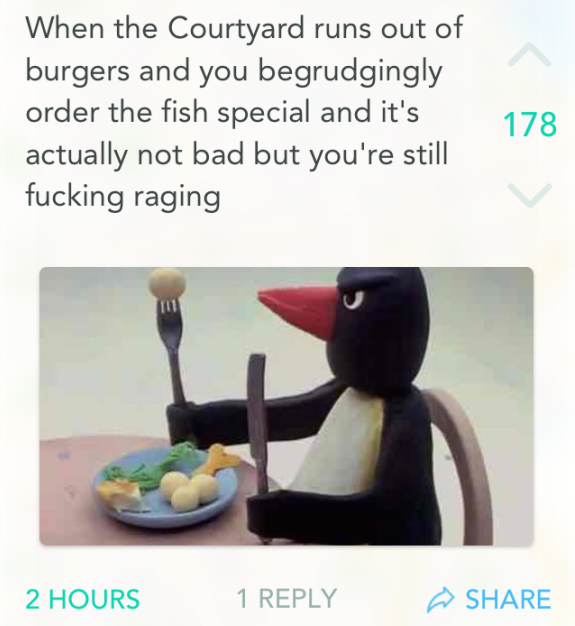 A pingu reference can make a yak