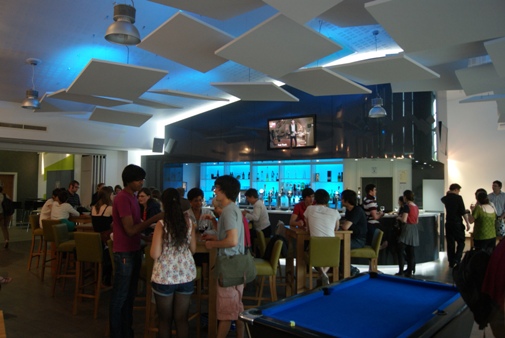 The trendy, swagtastic patrons of The Lounge care not for silly games such as pool
