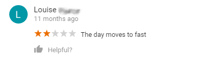 I guess the time machine was a valid complaint then