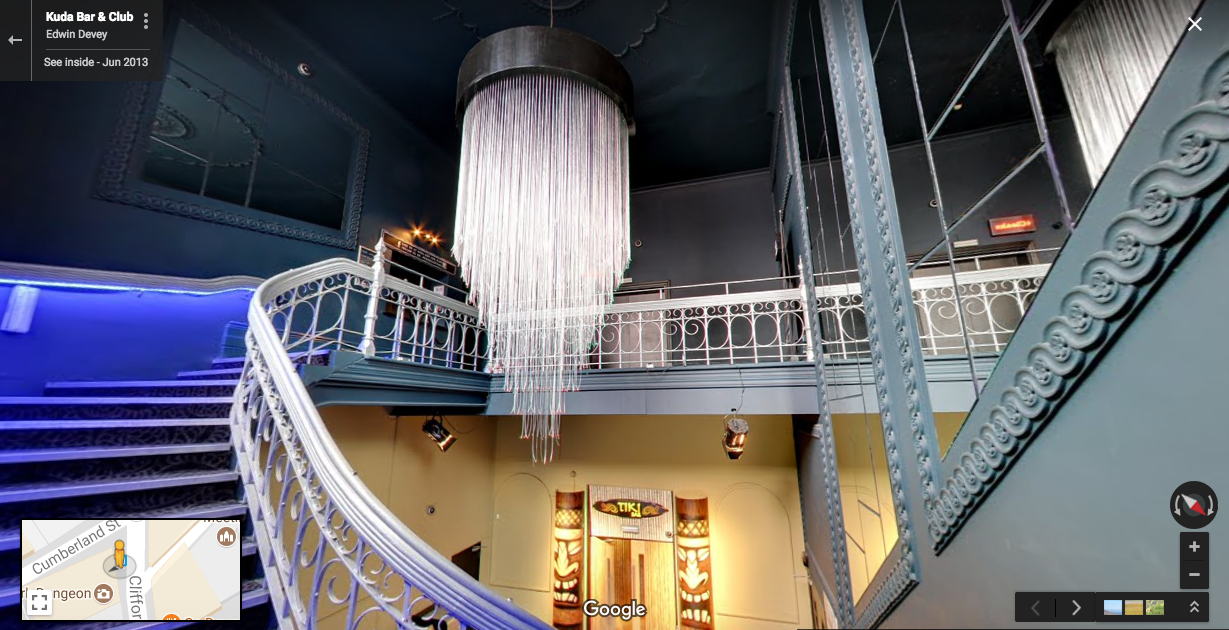 Does anyone pay attention to the chandelier hanging in hallway? 