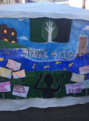 Image may contain: Banner, Label, Art, Text